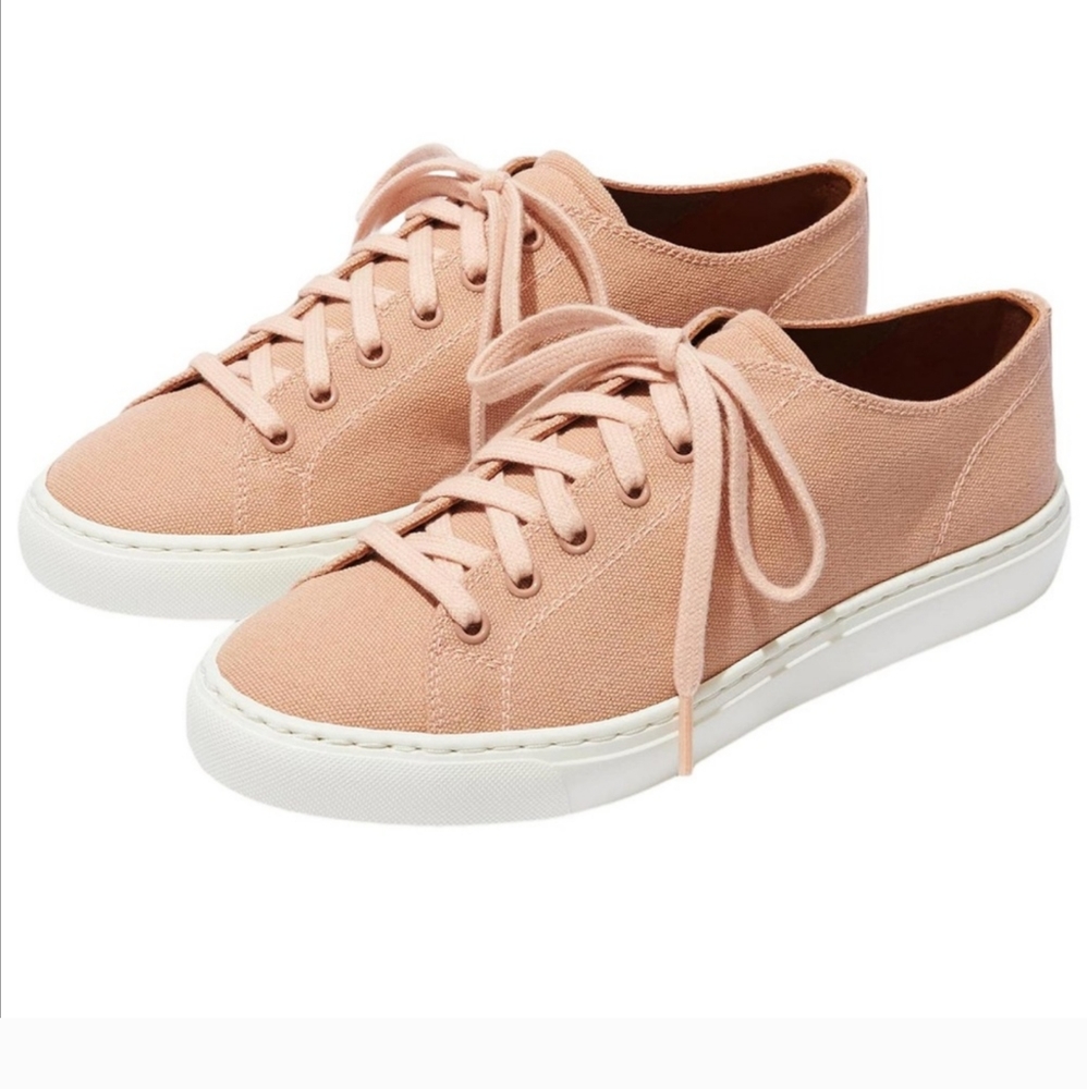 EUC Margaux The Summer Sneaker in Rose Canvas Size 37.5 (US 7.5)